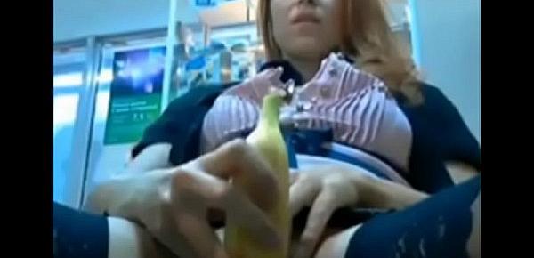  russian girl masturbating at work on webcam